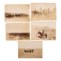 [WESTERN AMERICANA]. A group of stereoviews, albumens, and silver gelatin photographs taken in North Dakota, South Dakota, Montana, Wyoming, and Utah, with Mormon interest, comprising: