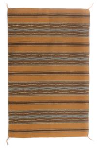 Two Navajo Chinle Rugs Larger: 69 3/4 x 58 3/4 inches. — SECOND HALF 20TH CENTURY