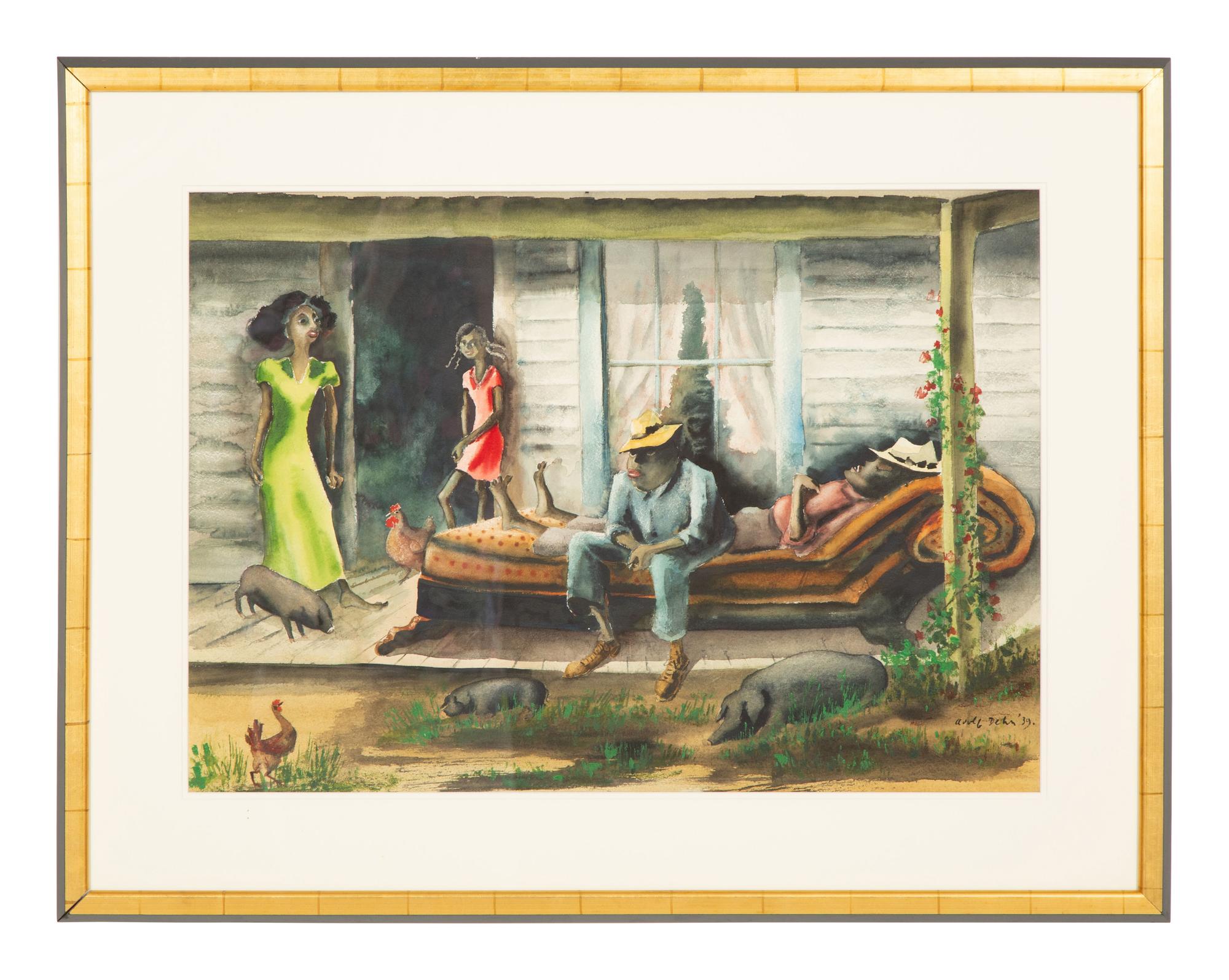 On the Porch, 1939