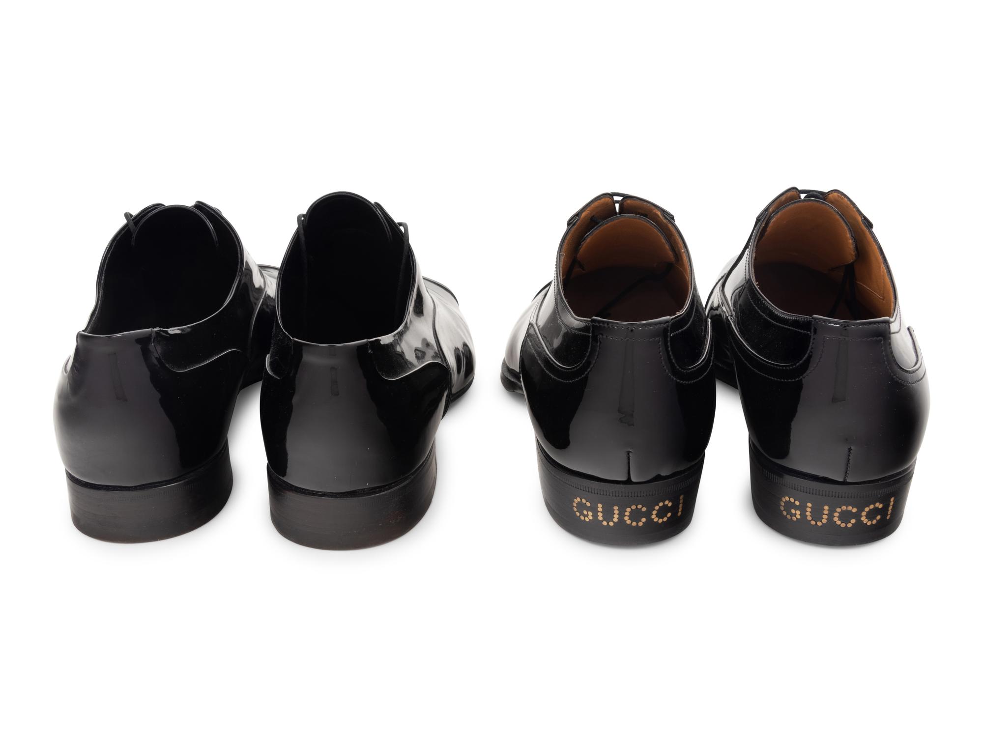 Two Pairs of Men's Patent Dress Shoes, 2010s