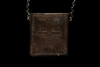 A Greek Orthodox Pilgrim's Scapular, with Icon of St. Nicholas