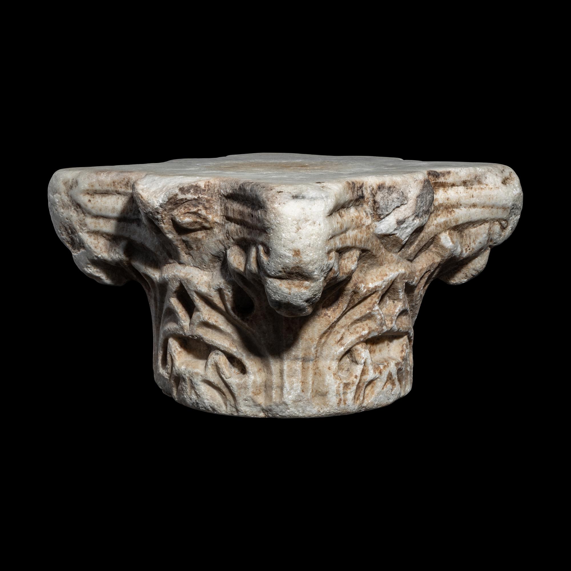A Late Roman Marble Capital