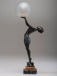 Art Deco Figural Lamp