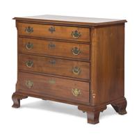 A Chippendale Cherry Chest of Drawers