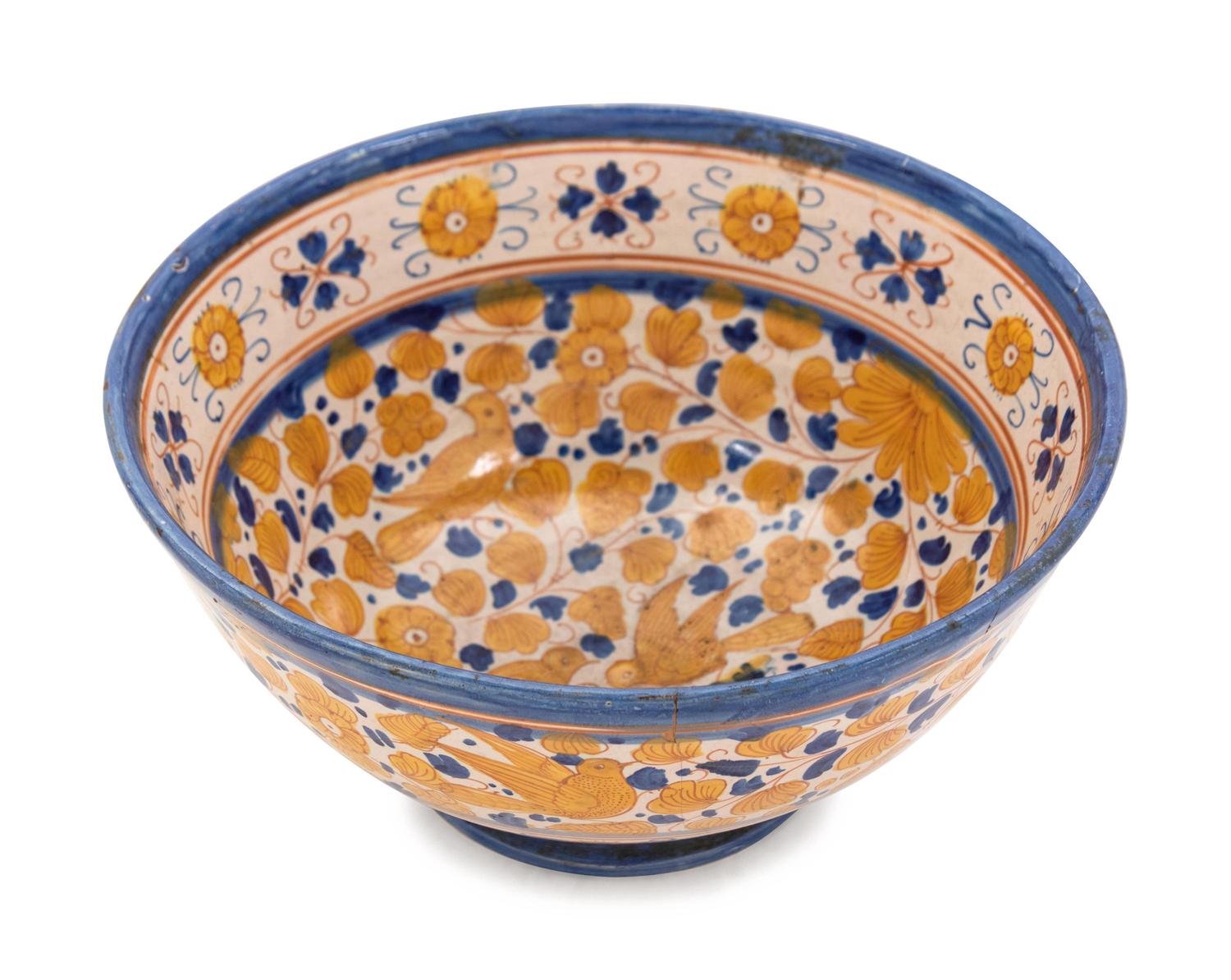 An Italian Majolica Bowl