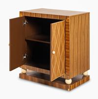A Contemporary Marquetry Cabinet
