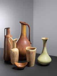 Collection of Six Vessels Rörstrand, Sweden