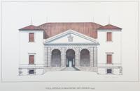 Four Framed Architectural Color Prints by Giovanni Giaconi from The Villas of Palladino — 20TH CENTURY