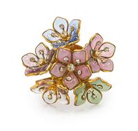 A Chanel Maison Gripoix Floral Bouquet Brooch.