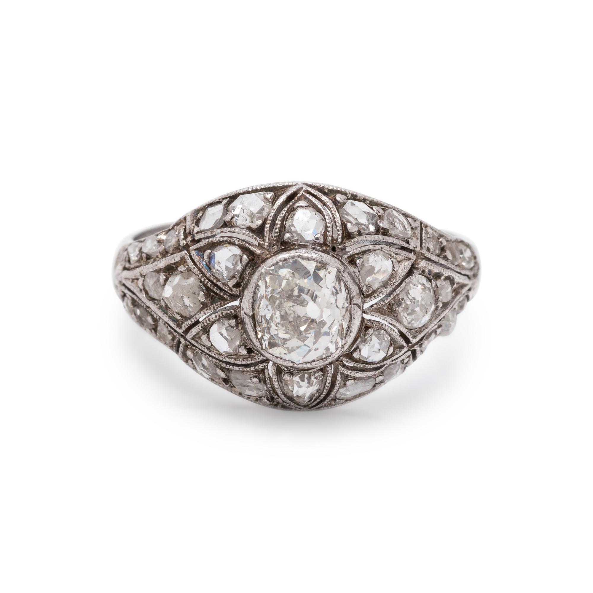 ANTIQUE, DIAMOND RING