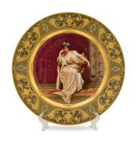 A Vienna Porcelain Cabinet Plate — 19TH CENTURY