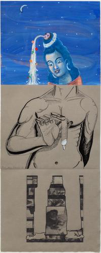 Various Artists (Phyllis Bramson, Kerry James Marshall, Jno Cook), (American, 20th/21st century), An Exquisite Corpse, 1999