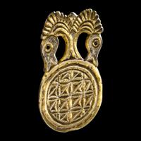 A Late Roman Gilt-Silver Belt Fitting