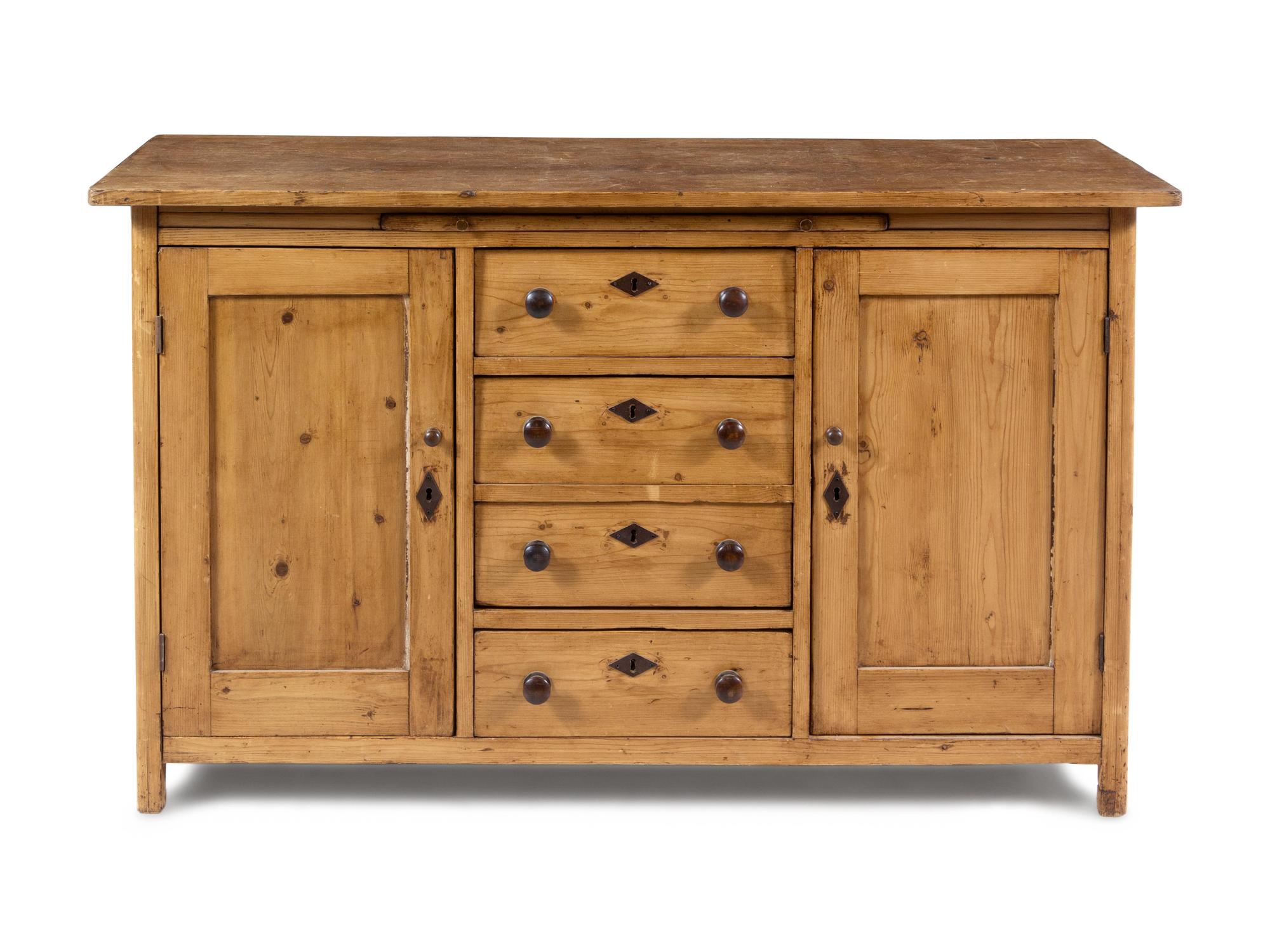 A French Provincial Style Pine Sideboard