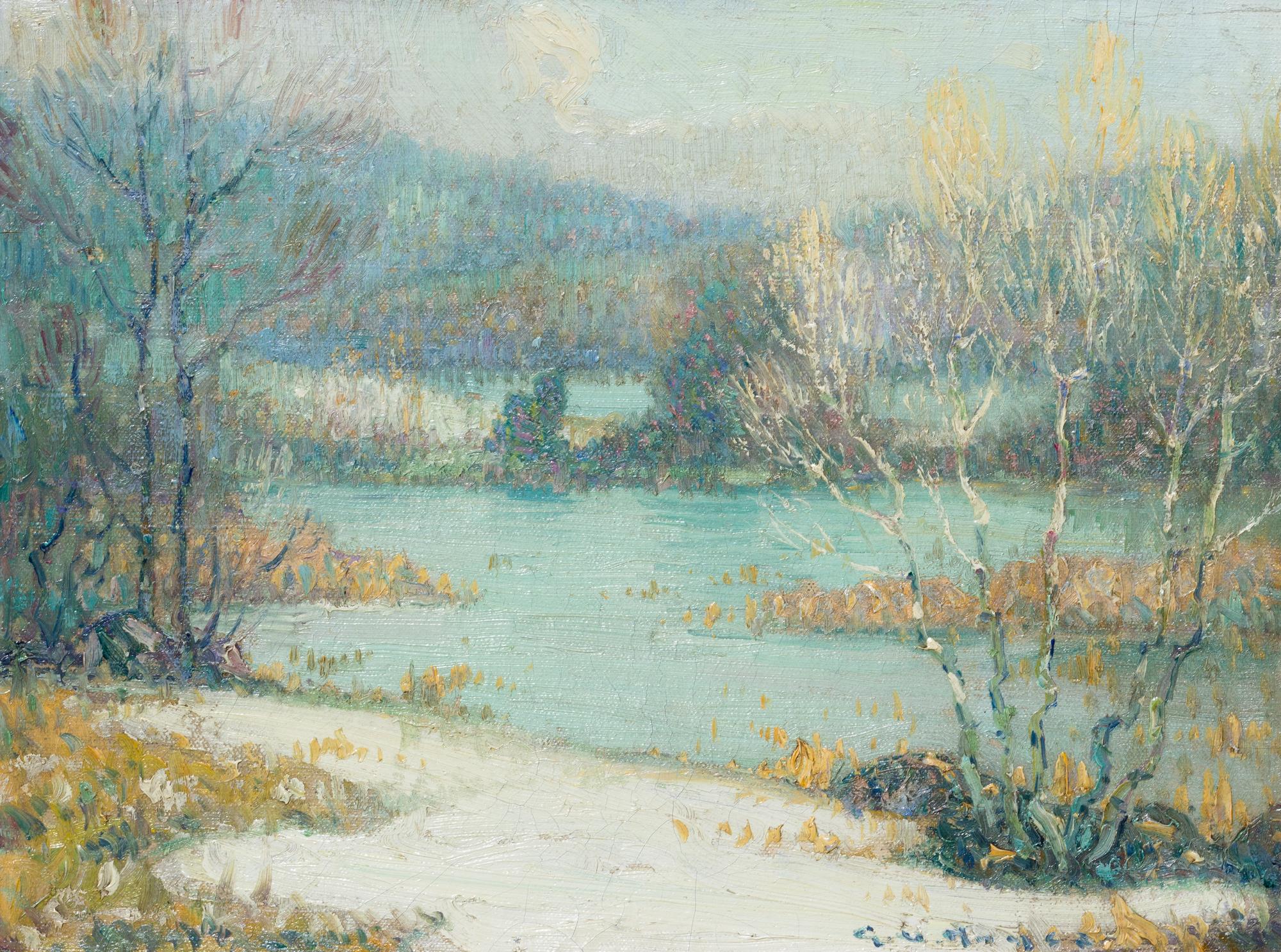 George Loftus Noyes, (American, 1864-1954), Charles River, Marshes in Millis