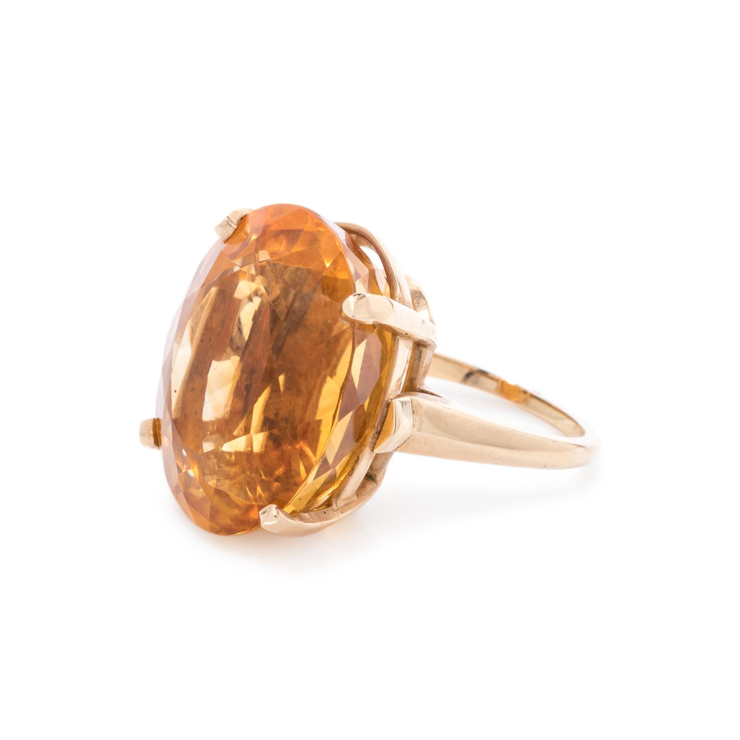 CITRINE RING