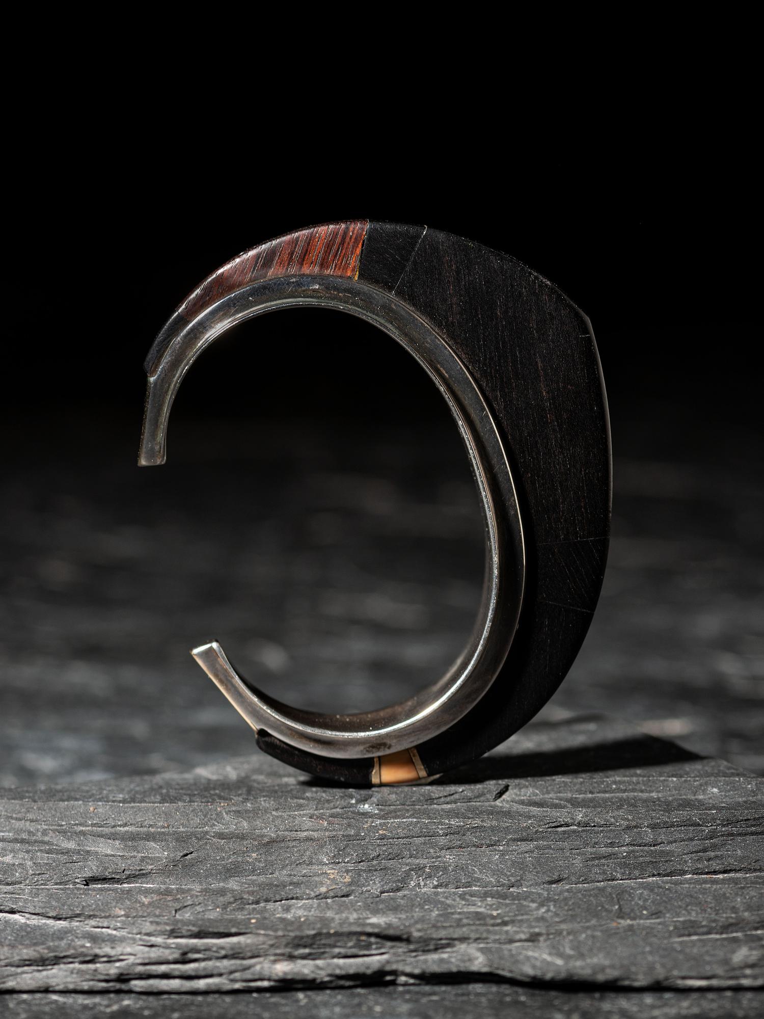 Abstract Height Cuff Bracelet