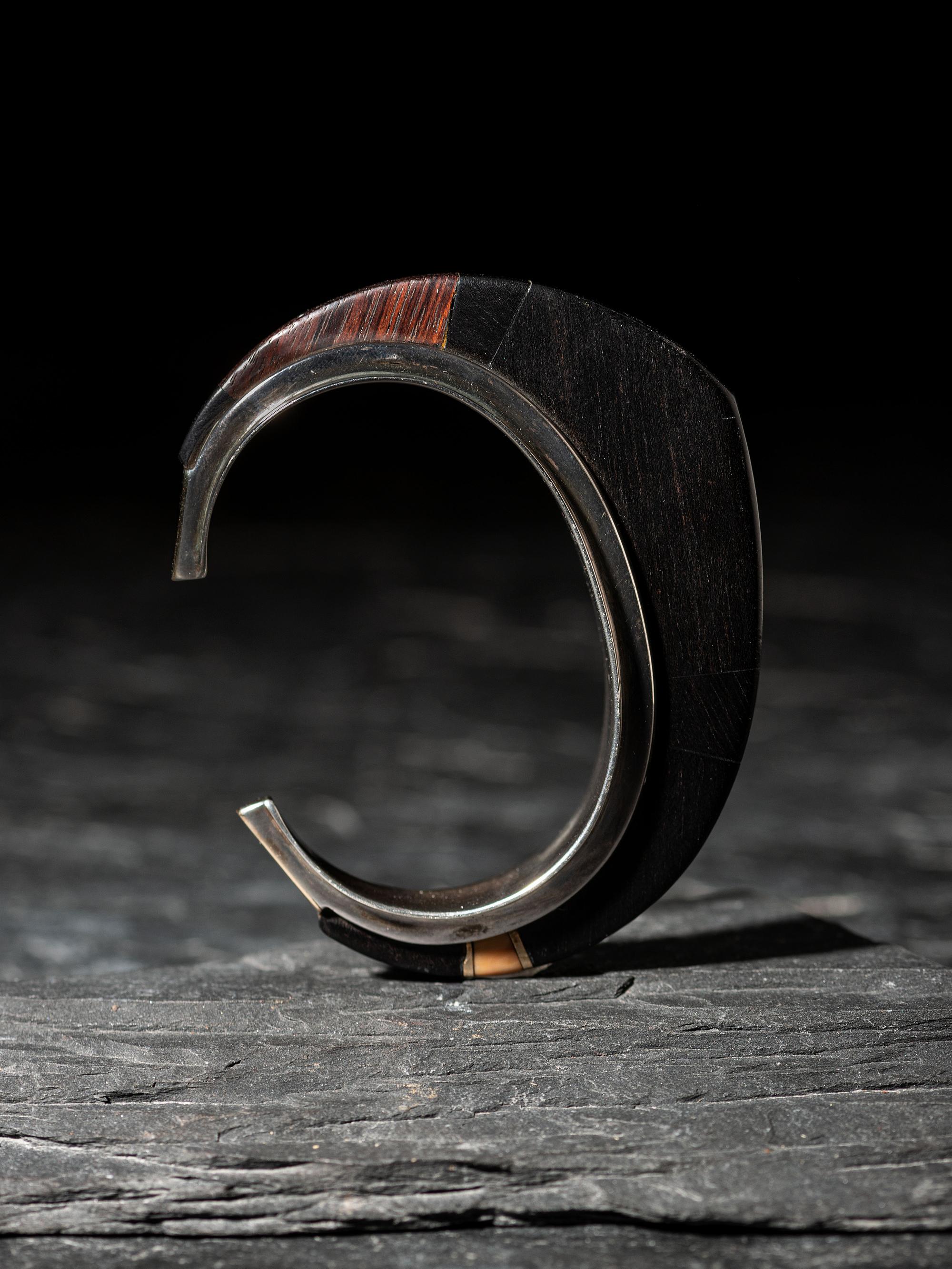 Abstract Height Cuff Bracelet