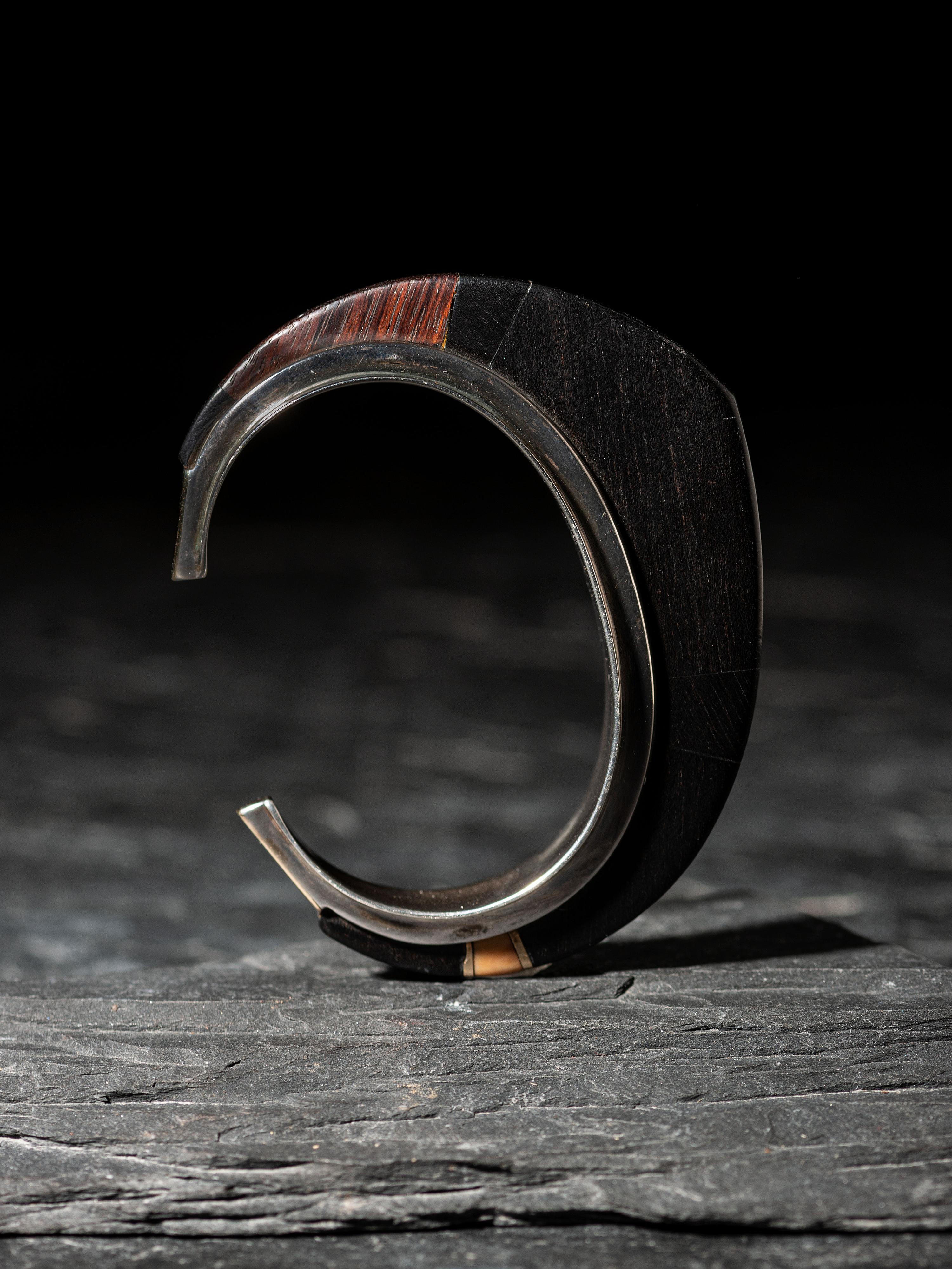 Abstract Height Cuff Bracelet
