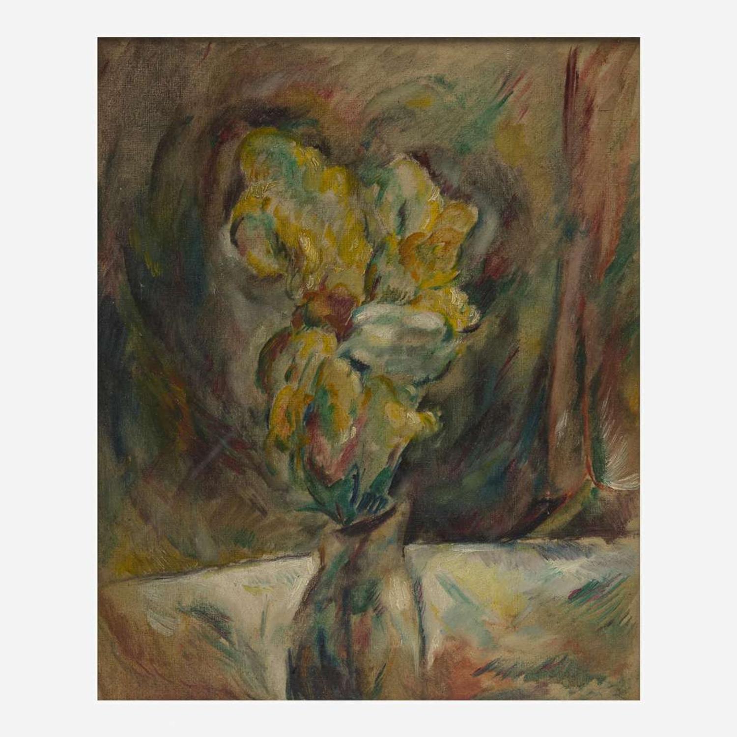 Yasuo Kuniyoshi (American/Japanese, 1893-1953) Still Life with Vase
