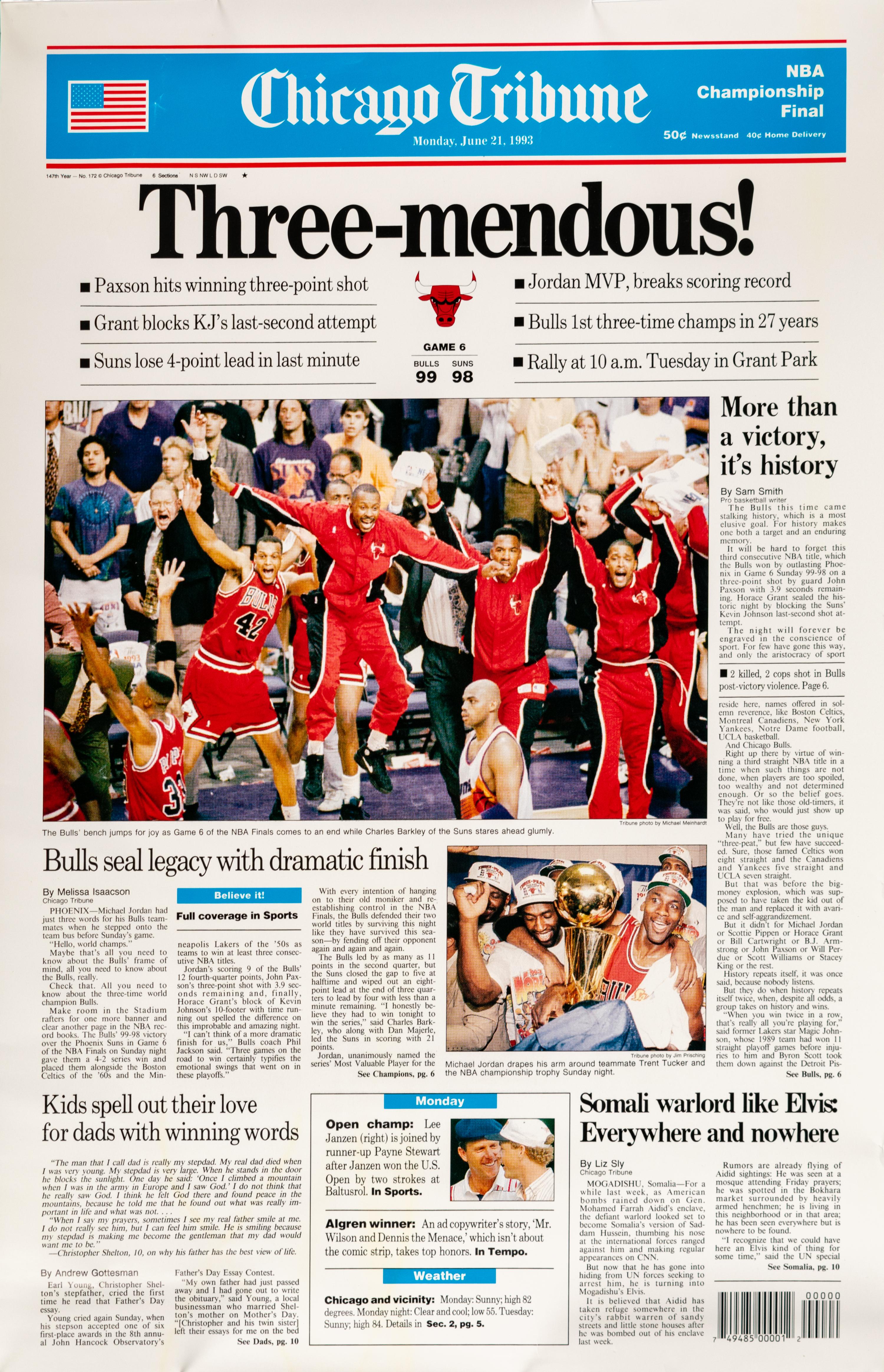 A Collection of Chicago Bulls Michael Jordan Last Dance Era Basketball Cards and Ephemera,