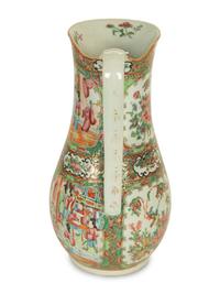 A Chinese Rose Medallion Porcelain Pitcher