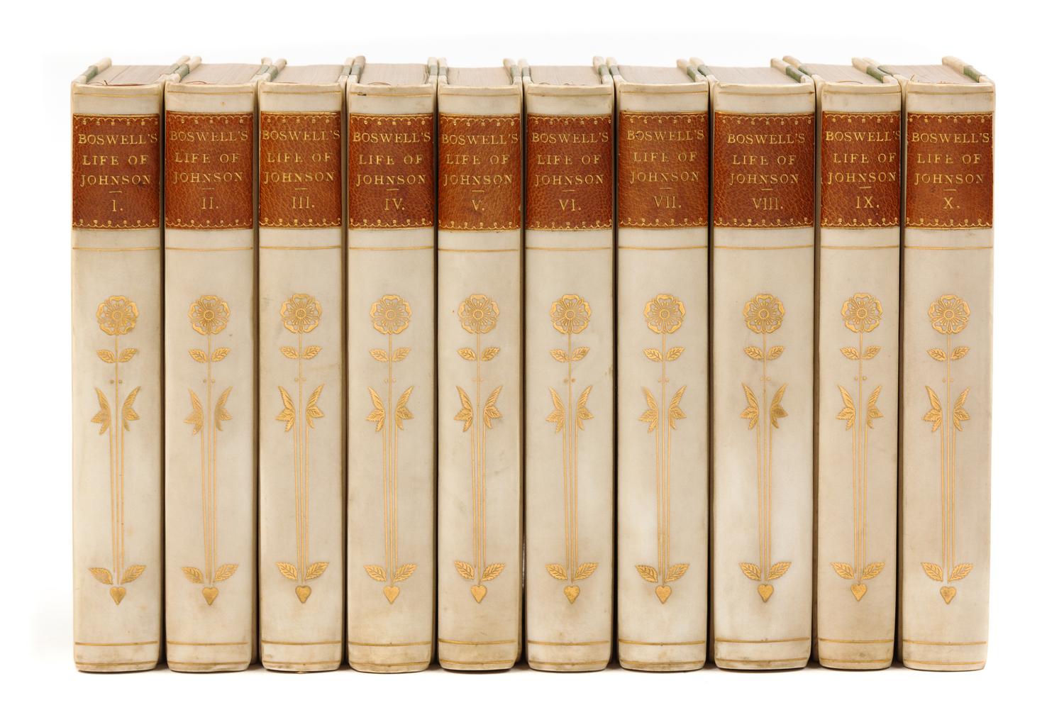 BOSWELL, James (1740-1795). The Life of Samuel Johnson, LL.D. London: John Murray, 1835.