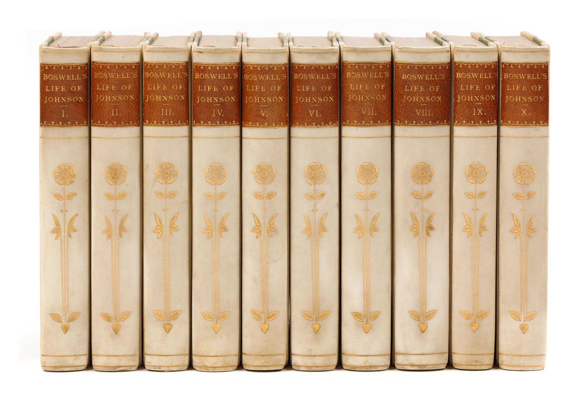BOSWELL, James (1740-1795). The Life of Samuel Johnson, LL.D. London: John Murray, 1835.