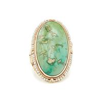 TURQUOISE AND SEED PEARL JEWELRY SUITE