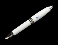 A Montblanc and Meissen Porcelain Special Edition Commemorative Pix Rollerball Pen