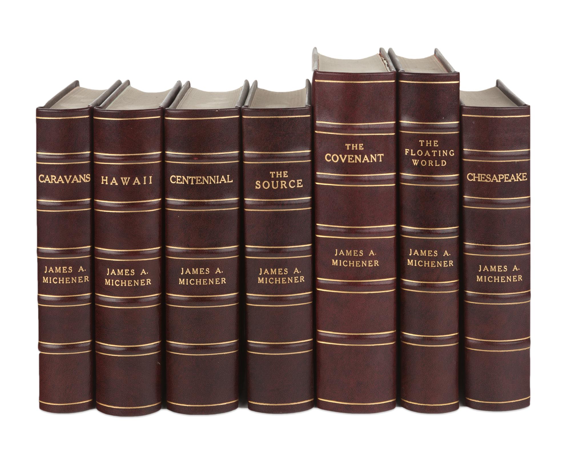 MICHENER, James A. (1907-1997). A group of 7 works by Michener, comprising: