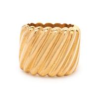 MARVIN SCHLUGER, YELLOW GOLD RING