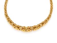 YELLOW GOLD NECKLACE