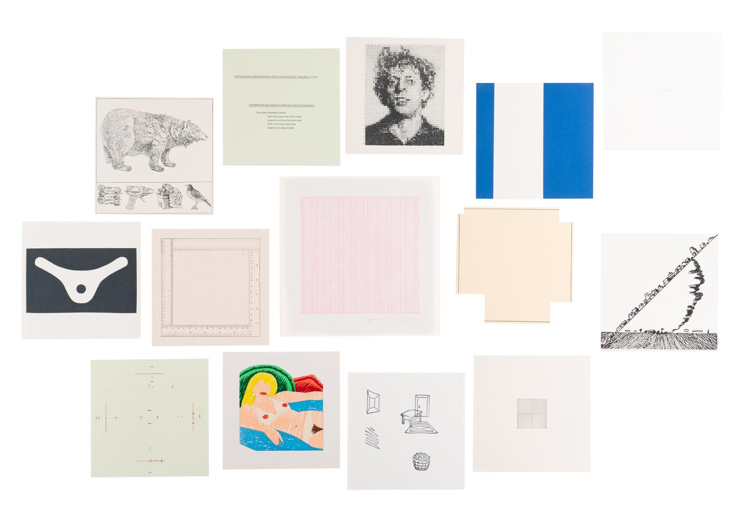 Rubber Stamp Portfolio (complete portfolio), 1976