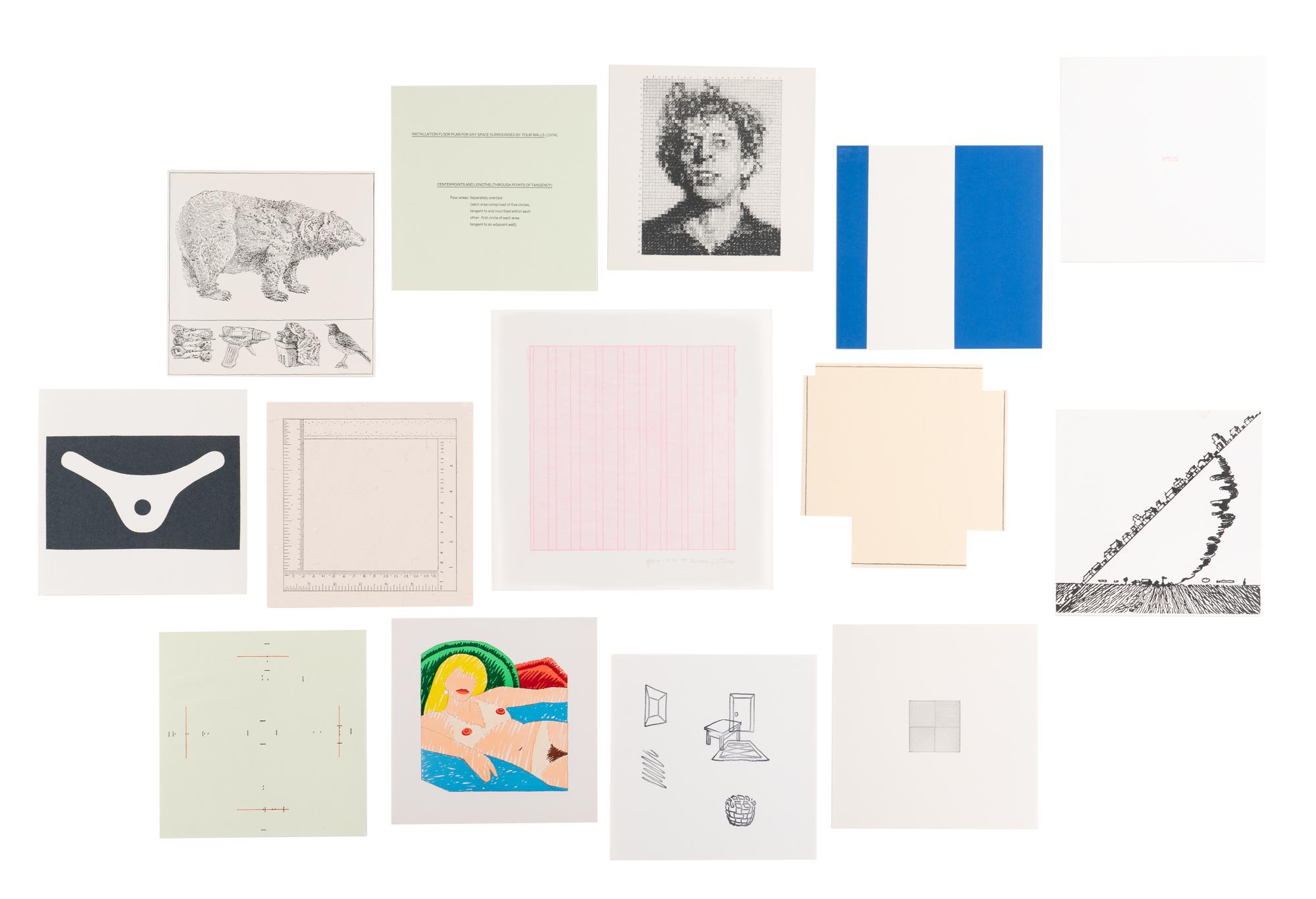 Rubber Stamp Portfolio (complete portfolio), 1976