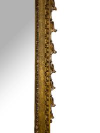 A Large Victorian Giltwood and Gesso Pier Mirror