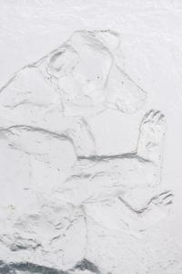 A Bernard Augst for Baccarat Glass Relief Sculpture