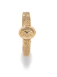 GENEVE, 14K YELLOW GOLD WATCH
