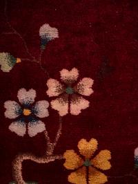 Two Chinese Art Deco Wool Rugs