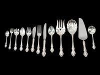 An American Silver Flatware Service