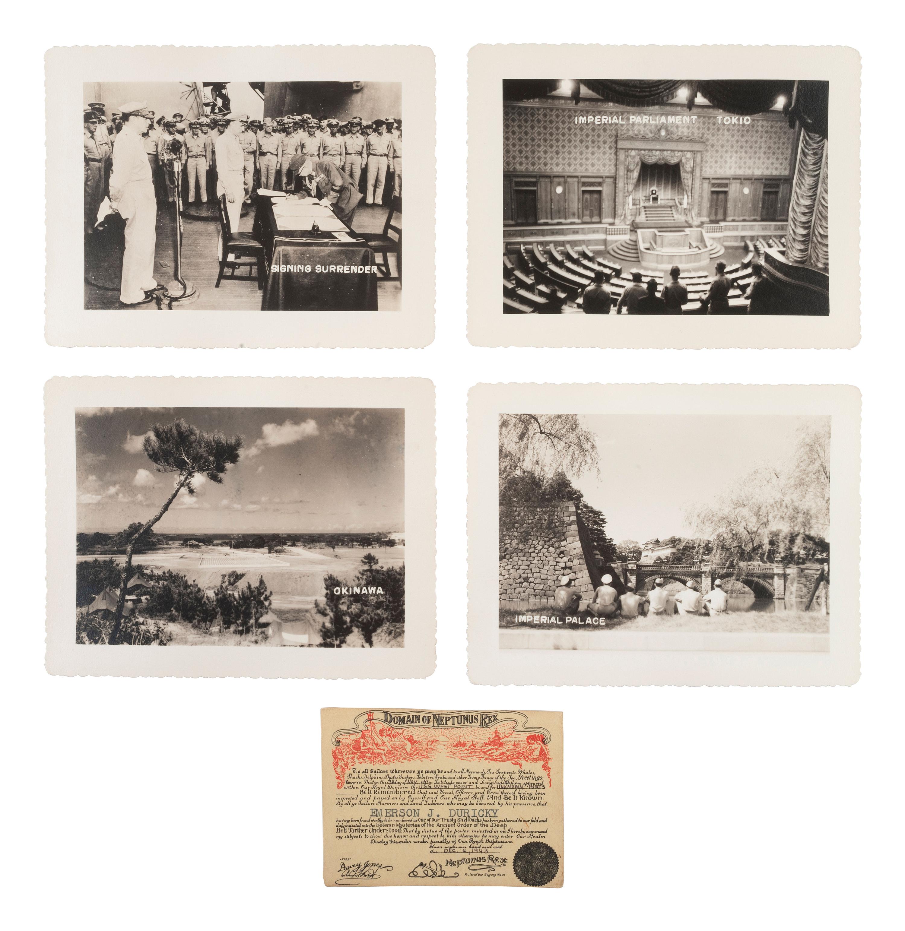 [WWII]. Diary and ephemera archive of Emerson J. Duricky, 3rd Brigade Army, Amphibious.
