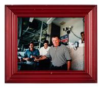 A Group of Ten Candid and Personal Photographs from Mike Ditka’s Restaurant