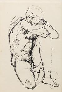 A Group of Five Nude Studies