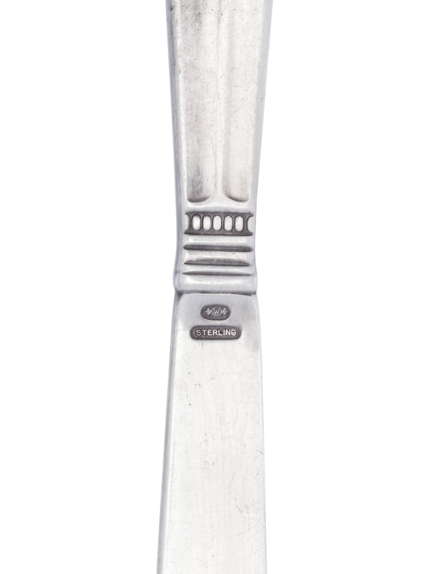 An American Silver Flatware Service