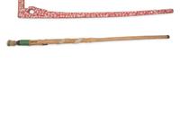 Two Carved and Painted Folk Art Canes