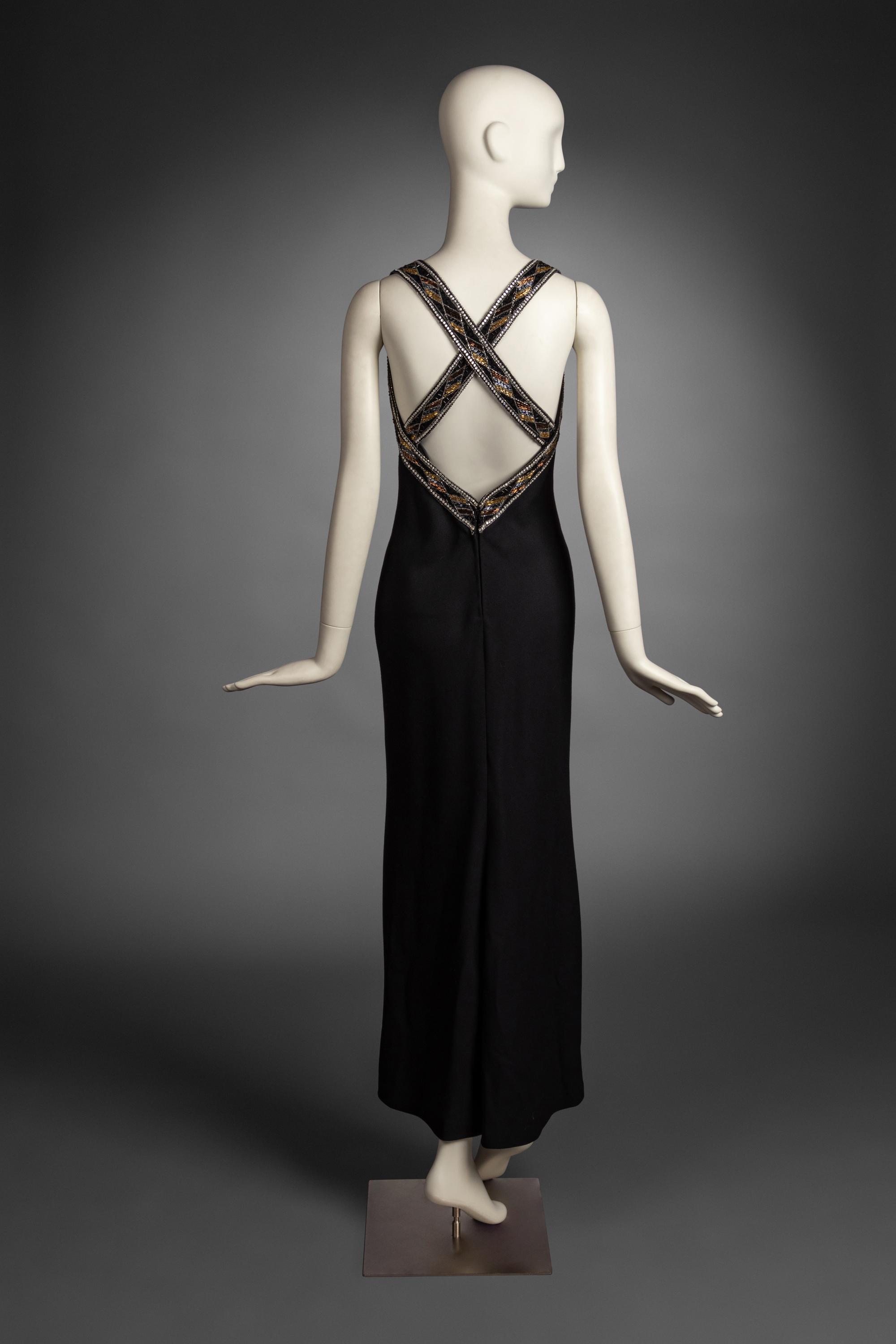 Bob Mackie Embellished Strap Dress, 1980s