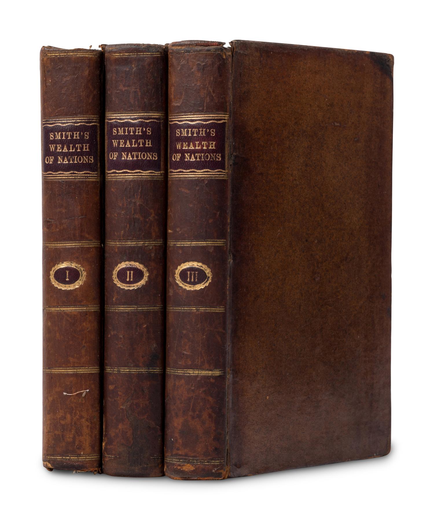 SMITH, Adam (1723-1790. An Inquiry into the Nature and Causes of the Wealth of Nations . London: Printed for A. Strahan; and T. Cadell and W. Davies, 1796.