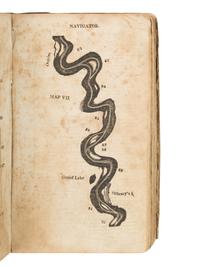 [CRAMER, Zadok (1773-1813)]. The Navigator, containing Directions for Navigating the Monongahela, Allegheny, Ohio and Mississippi Rivers...Containing an Account of Louisiana, and of the Missouri and Columbia Rivers, as Discovered by the voyage under Capts. Lewis and Clark. Pittsburgh: Cramer & Spear, 1821.