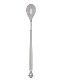A Georg Jensen Silver Stuffing Spoon