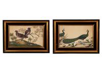 A Pair of Chinese Watercolors on Paper